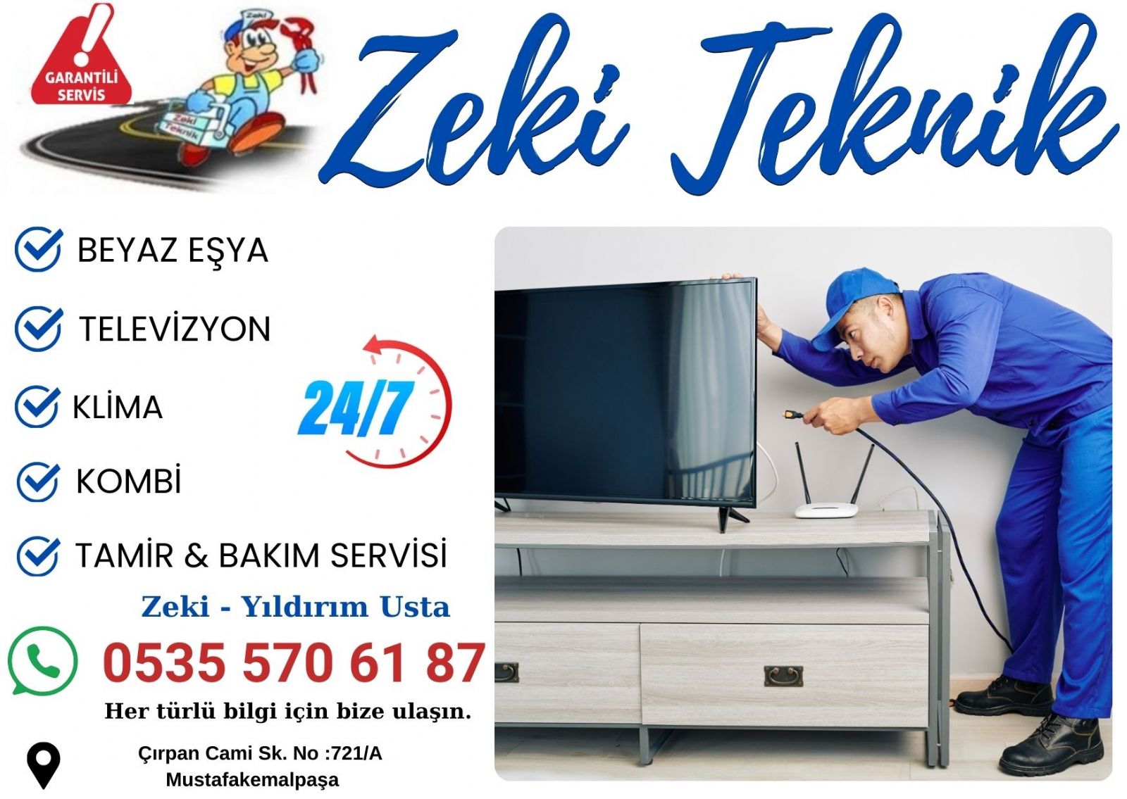 Mustafa Kemalpaşa Televizyon Tamircisi